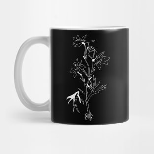 Delphinium Mug